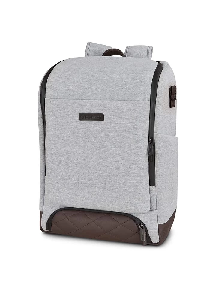 ABC Design Luierrugzak "Tour" Lichtgrijs/bruin - (L)30 X (B)17 X (H)45 Cm 1 ABC Design Luierrugzak "Tour" Lichtgrijs/bruin - (L)30 X (B)17 X (H)45 Cm