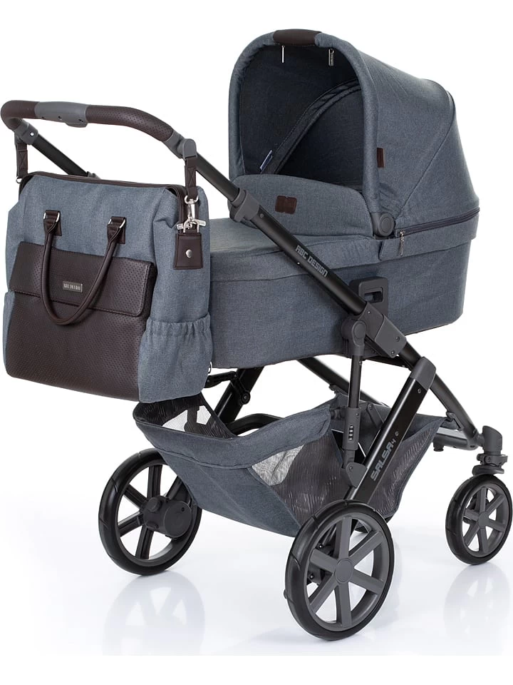 ABC Design Luiertas "Jetset" Grijs - (B)44 X (H)40,5 X (D)15 Cm 4 ABC Design Luiertas "Jetset" Grijs - (B)44 X (H)40,5 X (D)15 Cm - Afbeelding 4