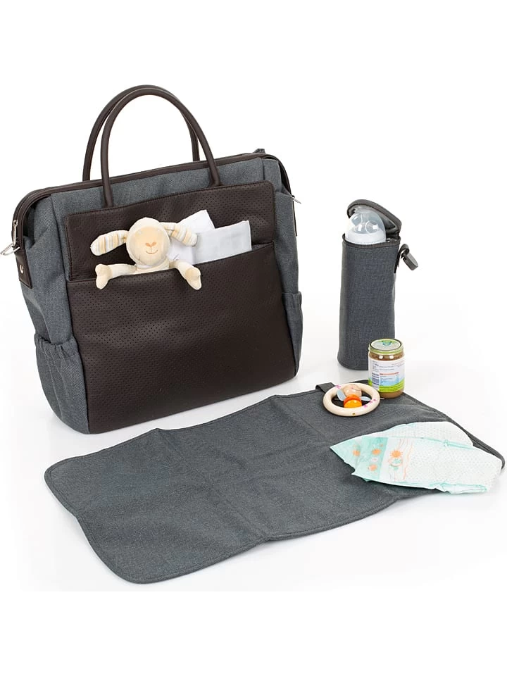 ABC Design Luiertas "Jetset" Grijs - (B)44 X (H)40,5 X (D)15 Cm 5 ABC Design Luiertas "Jetset" Grijs - (B)44 X (H)40,5 X (D)15 Cm - Afbeelding 5