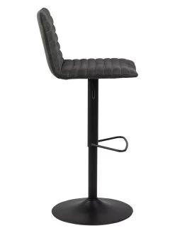 2-delige Set: Barkrukken "Kimmy" Zwart - (B)50 X (H)110 X (D)46 Cm -Babyproduct winkel ac design 2 delige set barkrukken kimmy zwart b 50 x h 110 x d 46 cm 2