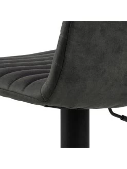 2-delige Set: Barkrukken "Kimmy" Zwart - (B)50 X (H)110 X (D)46 Cm -Babyproduct winkel ac design 2 delige set barkrukken kimmy zwart b 50 x h 110 x d 46 cm 3