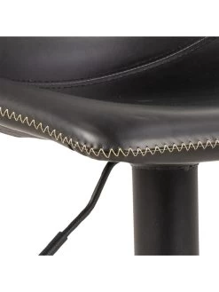 Barkrukken "Oregon" Zwart - (B)46,5 X (H)103 X (D)50 Cm -Babyproduct winkel ac design barkrukken oregon zwart b 46 5 x h 103 x d 50 cm 3