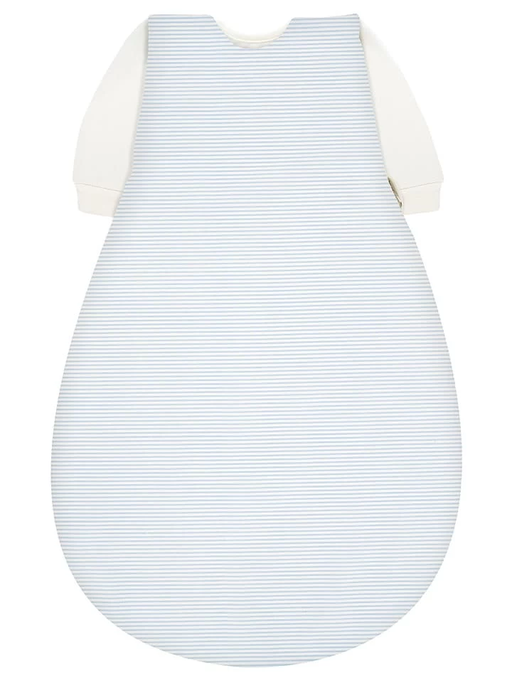 Alvi 3-delige Set: Babyslaapzak "Max" Wit/lichtblauw 2 Alvi 3-delige Set: Babyslaapzak "Max" Wit/lichtblauw - Afbeelding 2