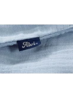 Alvi Mousseline Slaapzak Blauw 7 Alvi Mousseline Slaapzak Blauw -Babyproduct winkel alvi mousseline slaapzak blauw 2
