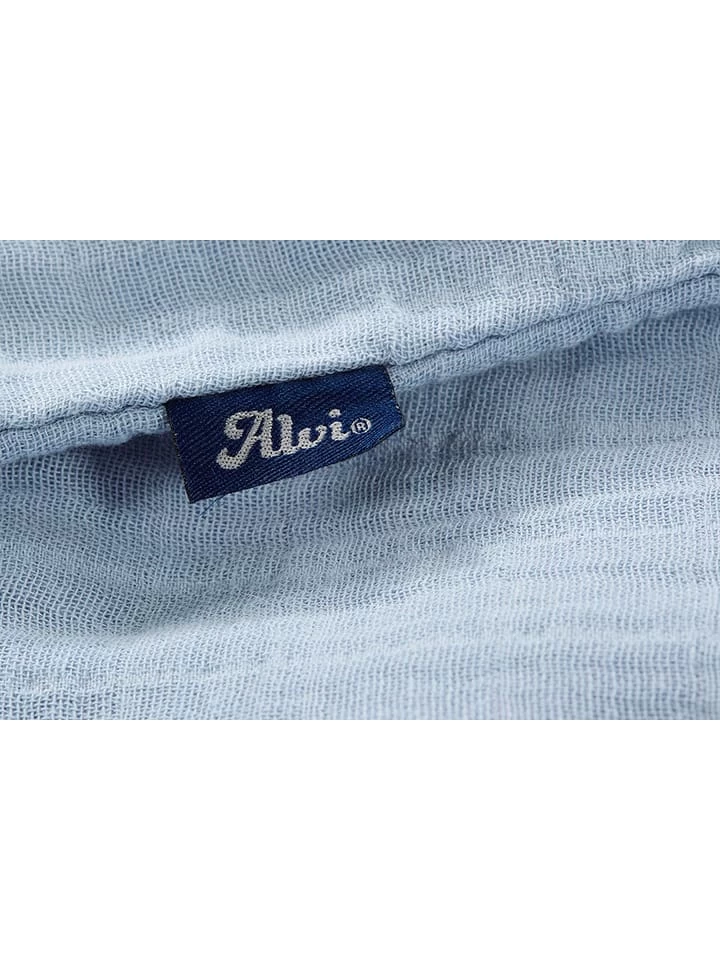 Alvi Mousseline Slaapzak Blauw 3 Alvi Mousseline Slaapzak Blauw - Afbeelding 3