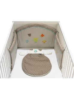 Alvi Stootkussen "Birds" Lichtbruin - (L)180 Cm