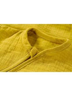 Alvi Zomerslaapzak "Sommertraum" Mosterdgeel -Babyproduct winkel alvi zomerslaapzak sommertraum mosterdgeel 2