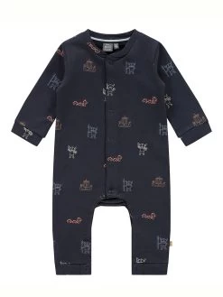 Pakje Donkerblauw/oranje