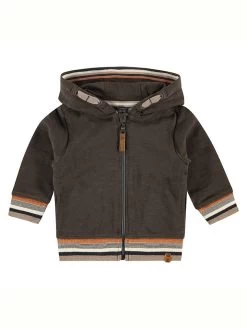 Sweatvest Kaki/beige