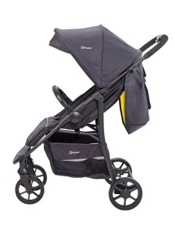 3-in-1 Combi-kinderwagen "Style 3 In1" Geel/zwart/antraciet -Babyproduct winkel babygo 3 in 1 combi kinderwagen style 3 in1 geel zwart antraciet 3