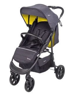 3-in-1 Combi-kinderwagen "Style 3 In1" Geel/zwart/antraciet -Babyproduct winkel babygo 3 in 1 combi kinderwagen style 3 in1 geel zwart antraciet 8