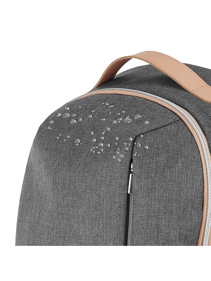 BabyMoov Luierrugzak "Le Pyla" Grijs - (B)30 X (H)38 X (D)18 Cm 4 BabyMoov Luierrugzak "Le Pyla" Grijs - (B)30 X (H)38 X (D)18 Cm - Afbeelding 4