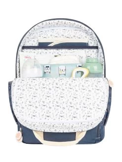 BabyMoov Luierrugzak "Oasis" Blauw - (B)29 X (H)40 X (D)12 Cm -Babyproduct winkel babymoov luierrugzak oasis blauw b 29 x h 40 x d 12 cm 2