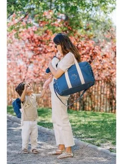 BabyMoov Luiertas "Oasis" Blauw - (B)44 X (H)29 X (D)20 Cm -Babyproduct winkel babymoov luiertas oasis blauw b 44 x h 29 x d 20 cm 6