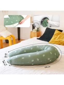 BabyMoov Voedingskussen "Wind" Groen -Babyproduct winkel babymoov voedingskussen wind groen 8