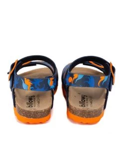 Sandalen Oranje/blauw -Babyproduct winkel billowy sandalen oranje blauw 2