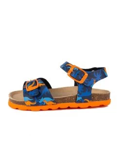 Sandalen Oranje/blauw