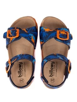 Sandalen Oranje/blauw -Babyproduct winkel billowy sandalen oranje blauw 3