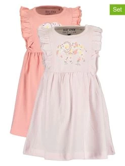 Blue Seven 2-delige Set: Jurken Lichtroze