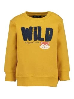 Blue Seven Sweatshirt Geel/donkerblauw