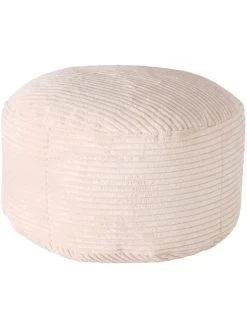 Kruk "Kordula" Beige - (H)30 X Ø 42 Cm