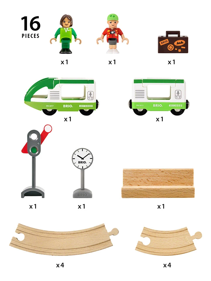 Brio 16-delige Treinset - 3 Jaar 3 Brio 16-delige Treinset - 3 Jaar - Afbeelding 3