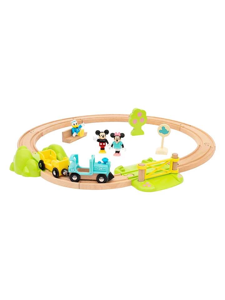 Brio 18-delige Treinbaanset "Micky Mouse" - Vanaf 3 Jaar 2 Brio 18-delige Treinbaanset "Micky Mouse" - Vanaf 3 Jaar - Afbeelding 2