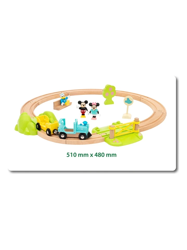 Brio 18-delige Treinbaanset "Micky Mouse" - Vanaf 3 Jaar 6 Brio 18-delige Treinbaanset "Micky Mouse" - Vanaf 3 Jaar - Afbeelding 6