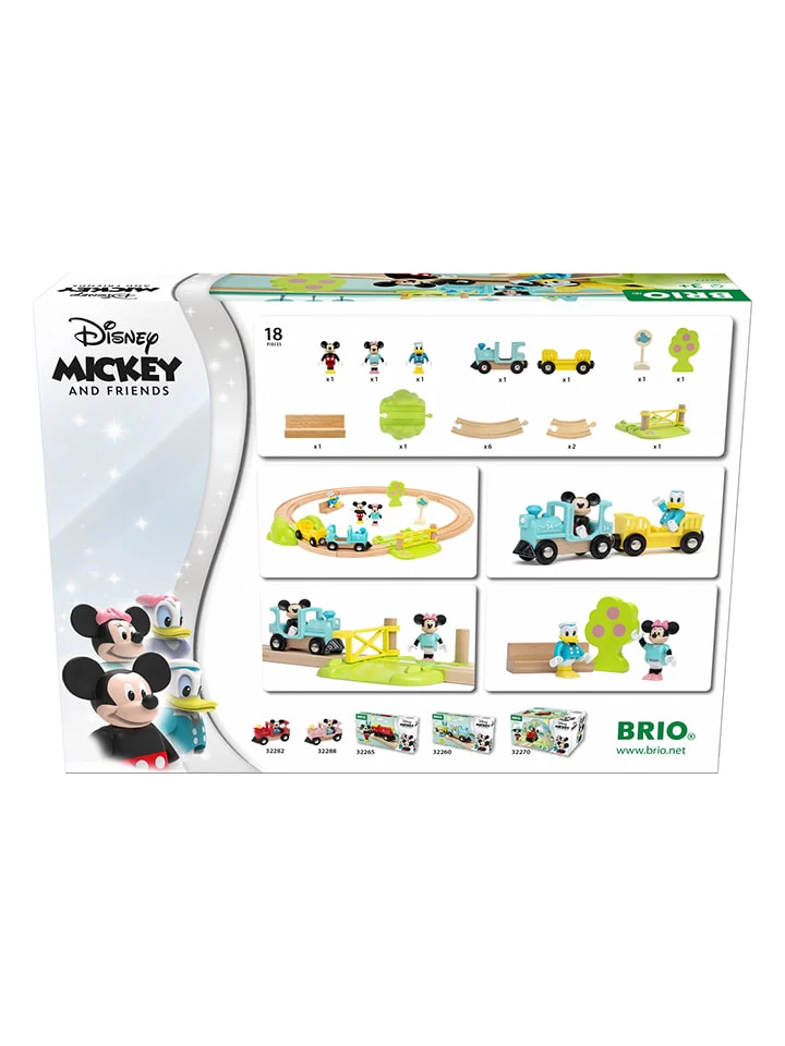 Brio 18-delige Treinbaanset "Micky Mouse" - Vanaf 3 Jaar 8 Brio 18-delige Treinbaanset "Micky Mouse" - Vanaf 3 Jaar - Afbeelding 8