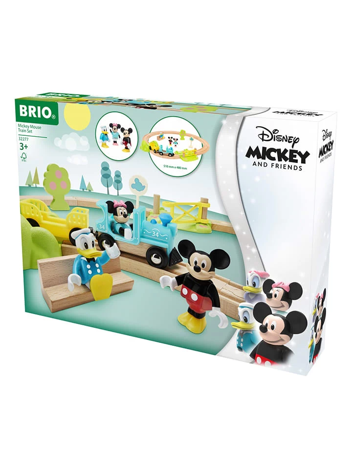 Brio 18-delige Treinbaanset "Micky Mouse" - Vanaf 3 Jaar 1 Brio 18-delige Treinbaanset "Micky Mouse" - Vanaf 3 Jaar
