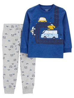 Carter's™ 2-delige Outfit Grijs/blauw