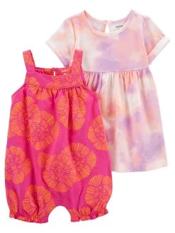 Carter's™ 2-delige Outfit Oranje/roze