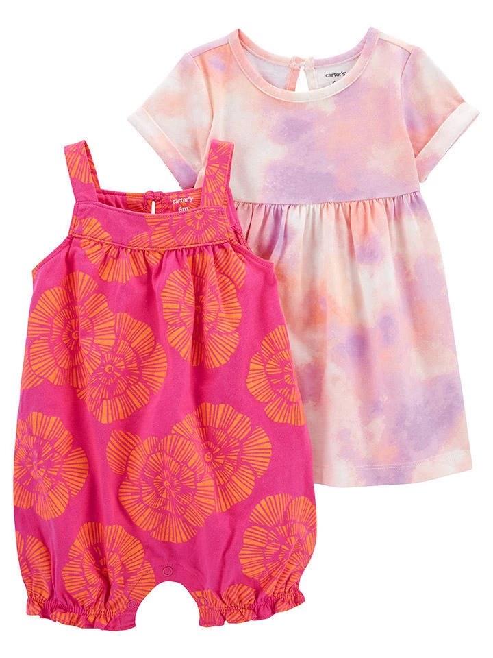 Carter's™ 2-delige Outfit Oranje/roze 1 Carter's™ 2-delige Outfit Oranje/roze