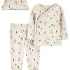 Carter's™ 3-delige Outfit Beige