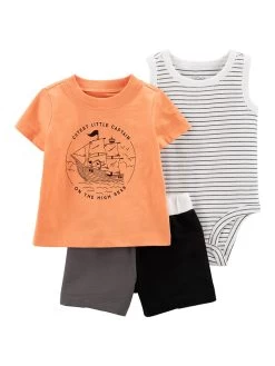 Carter'sâ„¢ 3-delige Outfit Oranje/zwart
