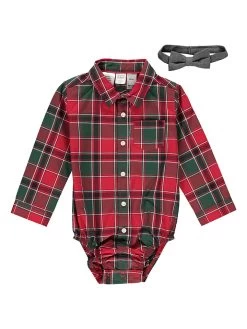 Carter's™ 3-delige Outfit Rood/groen/zwart 8 Carter's™ 3-delige Outfit Rood/groen/zwart -Babyproduct winkel carters 3 delige outfit rood groen zwart 2