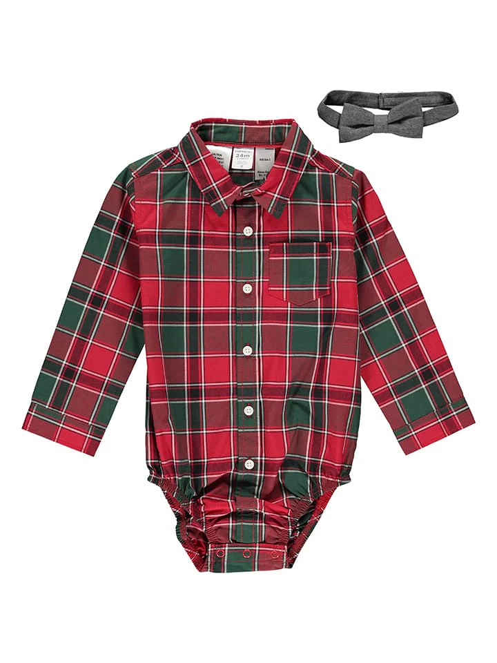 Carter's™ 3-delige Outfit Rood/groen/zwart 3 Carter's™ 3-delige Outfit Rood/groen/zwart - Afbeelding 3