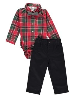Carter'sâ„¢ 3-delige Outfit Rood/groen/zwart