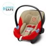 CYBEX Babyzitje "Aton M I-Size" Beige/rood - Groep 0+