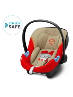 CYBEX Babyzitje "Aton M I-Size" Beige/rood - Groep 0+