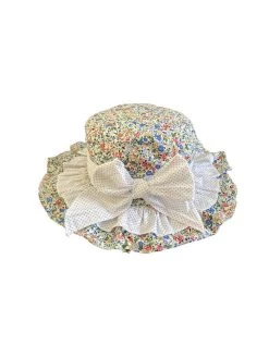 Hoed Lichtgeel/meerkleurig