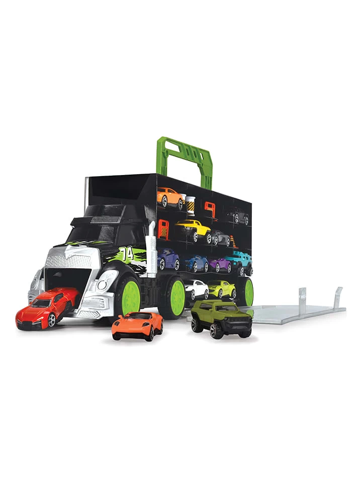 Dickie Autotransporter "Carry & Store" Met Accessoires - Vanaf 3 Jaar 2 Dickie Autotransporter "Carry & Store" Met Accessoires - Vanaf 3 Jaar - Afbeelding 2