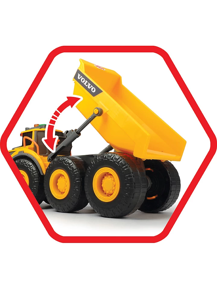 Dickie Kiepwagen "Volvo Articulated Hauler" - Vanaf 3 Jaar 5 Dickie Kiepwagen "Volvo Articulated Hauler" - Vanaf 3 Jaar - Afbeelding 5