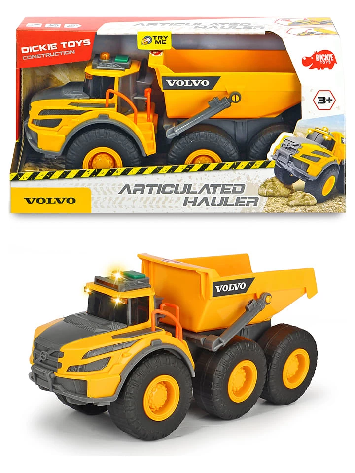 Dickie Kiepwagen "Volvo Articulated Hauler" - Vanaf 3 Jaar 7 Dickie Kiepwagen "Volvo Articulated Hauler" - Vanaf 3 Jaar - Afbeelding 7