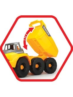 Dickie Kiepwagen "Volvo On-site Hauler" - Vanaf 3 Jaar -Babyproduct winkel dickie kiepwagen volvo on site hauler vanaf 3 jaar 3