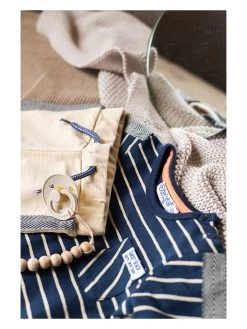 Dirkje 2-delige Outfit Donkerblauw/beige -Babyproduct winkel dirkje 2 delige outfit donkerblauw beige 3