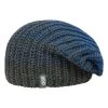Beanie Blauw/antraciet