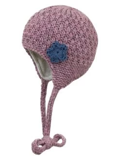 Gebreide Muts Oudroze/paars