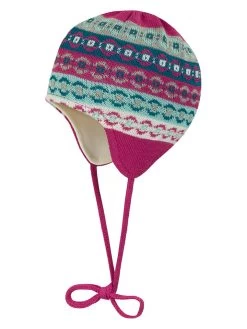 Gebreide Muts Roze/meerkleurig