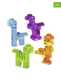 ECOIFFIER 150-delige Bouwstenenspeelset "Dino Box" Meerkleurig - Vanaf 18 Maanden